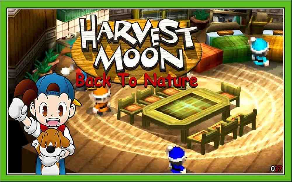 Le jeu Harvest Moon Back to Nature